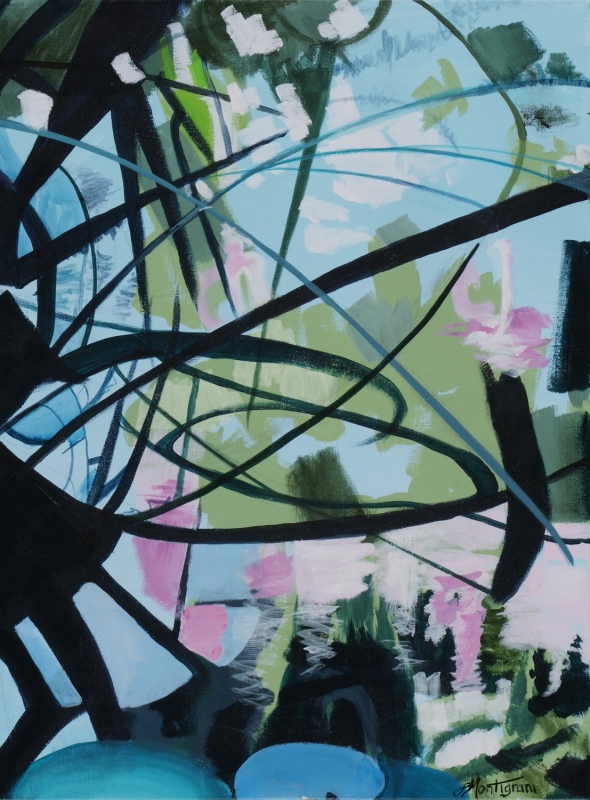 A Walk in the Park by artist Linda Montignani